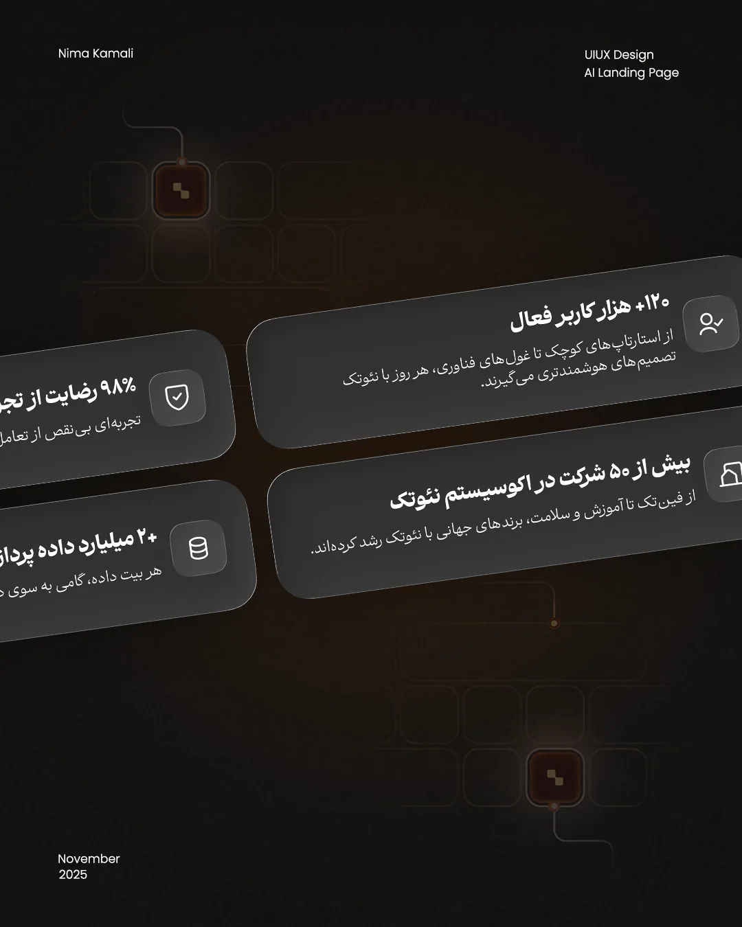 داشبورد تحلیلی و سوییچر کیف پول
