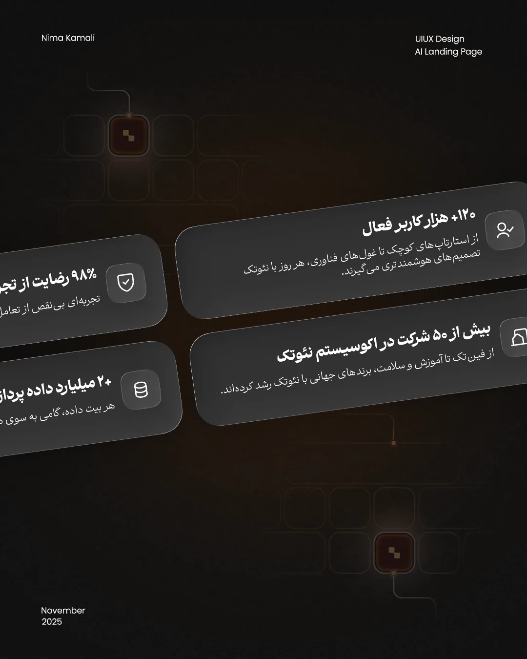 داشبورد تحلیلی و سوییچر کیف پول